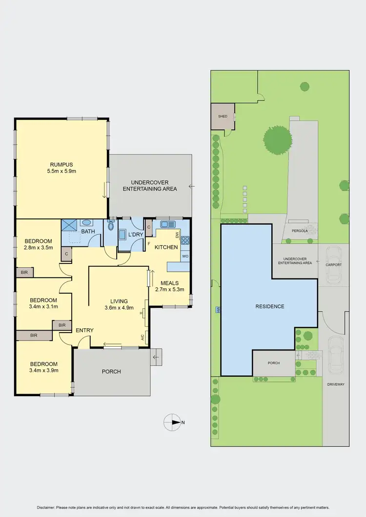 Floorplan of Homely house listing, 115 Quinn Grove, Keilor East VIC 3033