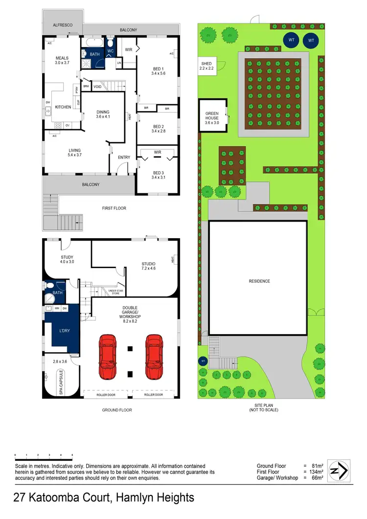 Floorplan of Homely house listing, 27 Katoomba Court, Hamlyn Heights VIC 3215