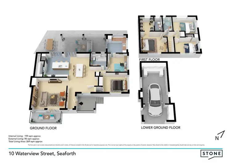 Floorplan of Homely house listing, 10 Waterview Street, Seaforth NSW 2092