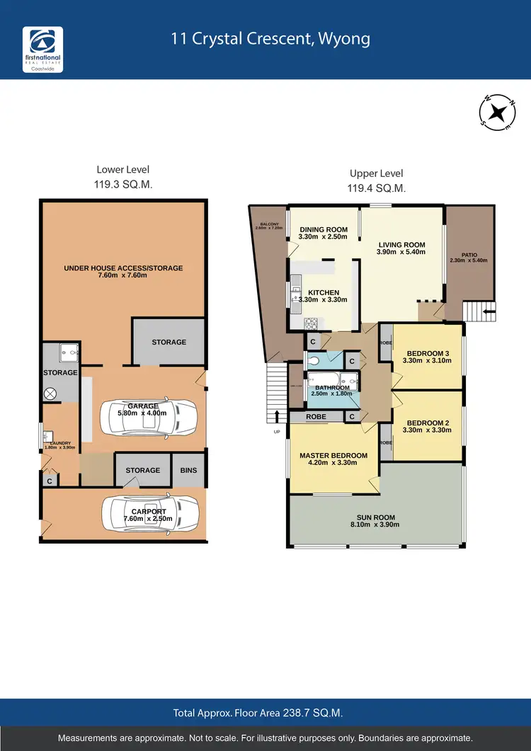 Floorplan of Homely house listing, 11 Crystal Crescent, Wyong NSW 2259