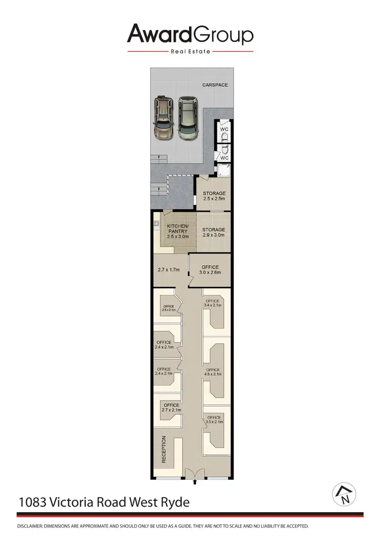 Floorplan of Homely house listing, 1083 Victoria Road, West Ryde NSW 2114