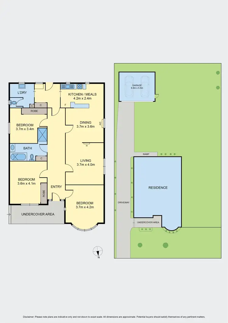 Floorplan of Homely house listing, 7 Woolley Street, Essendon VIC 3040