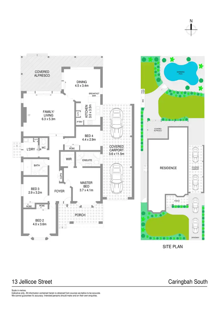 Floorplan of Homely house listing, 13 Jellicoe Street, Caringbah South NSW 2229