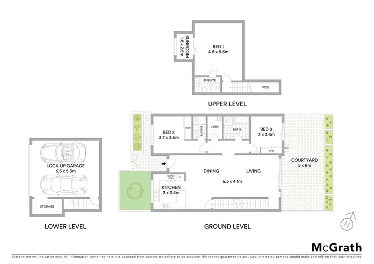 Floorplan of Homely townhouse listing, 11/2-8 Evelyn Street North, Sylvania NSW 2224