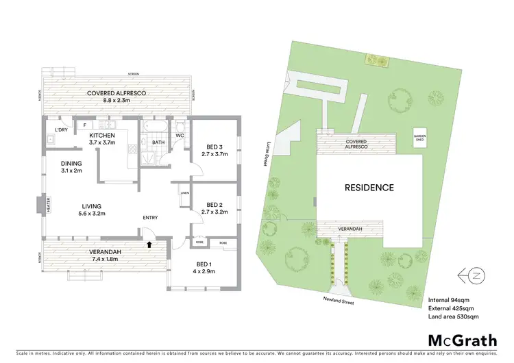 Floorplan of Homely house listing, 1 Newland Street, Newcomb VIC 3219