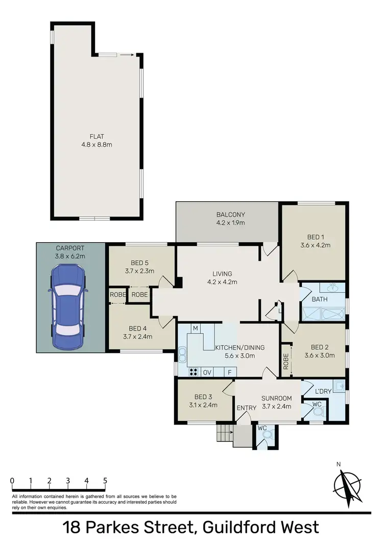 Floorplan of Homely house listing, 18 & 20 Parkes Street, Guildford NSW 2161