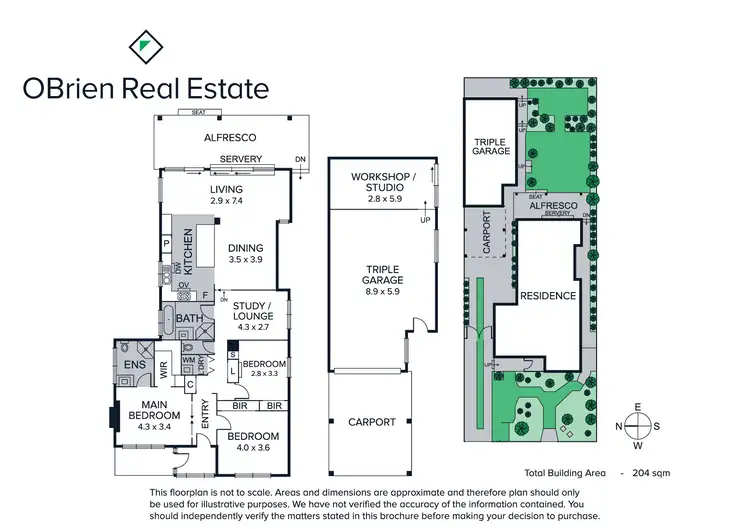 Floorplan of Homely house listing, 18 Golf View Road, Heatherton VIC 3202