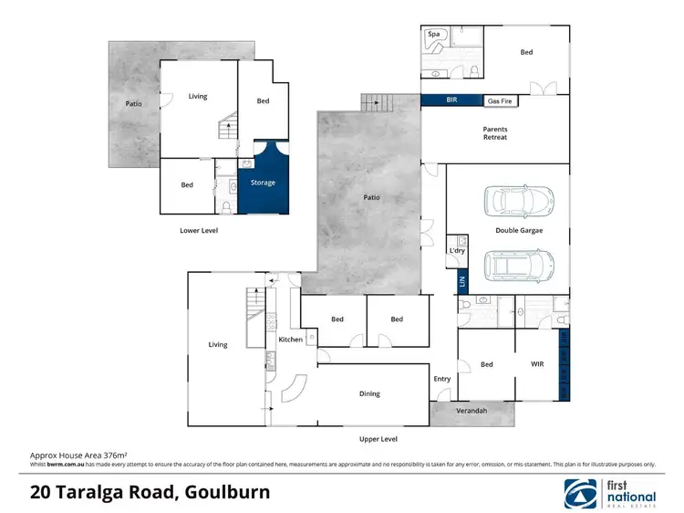 Floorplan of Homely house listing, 20 Taralga Road, Goulburn NSW 2580