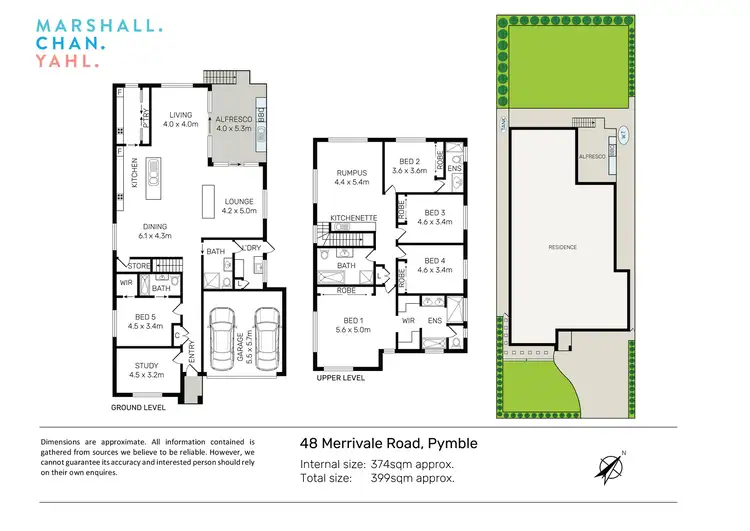 Floorplan of Homely house listing, 48 Merrivale Road, Pymble NSW 2073