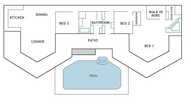 Floorplan of Homely house listing, 66 Ocean View Road, Port Douglas QLD 4877