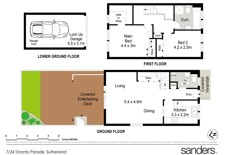 Floorplan of Homely townhouse listing, 7/24 Toronto Parade, Sutherland NSW 2232