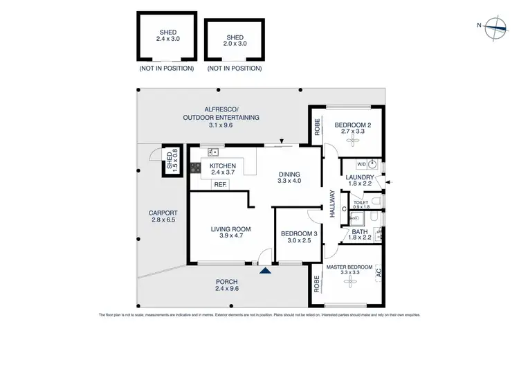 Floorplan of Homely house listing, 18 Dermont Street, Hassall Grove NSW 2761