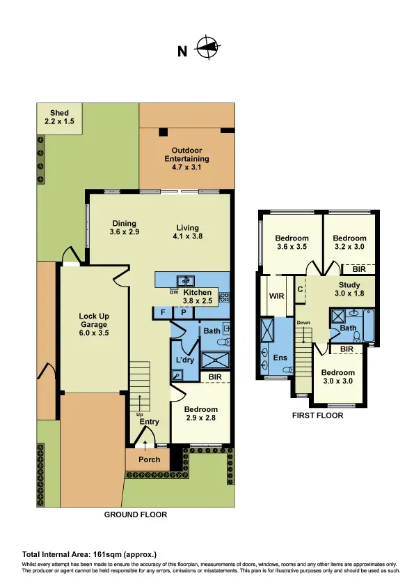 Floorplan of Homely house listing, 36C Richelieu Street, Maidstone VIC 3012