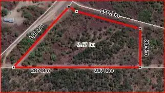 Floorplan of Homely land listing, 155 Metcalfe Road, Humpty Doo NT 836