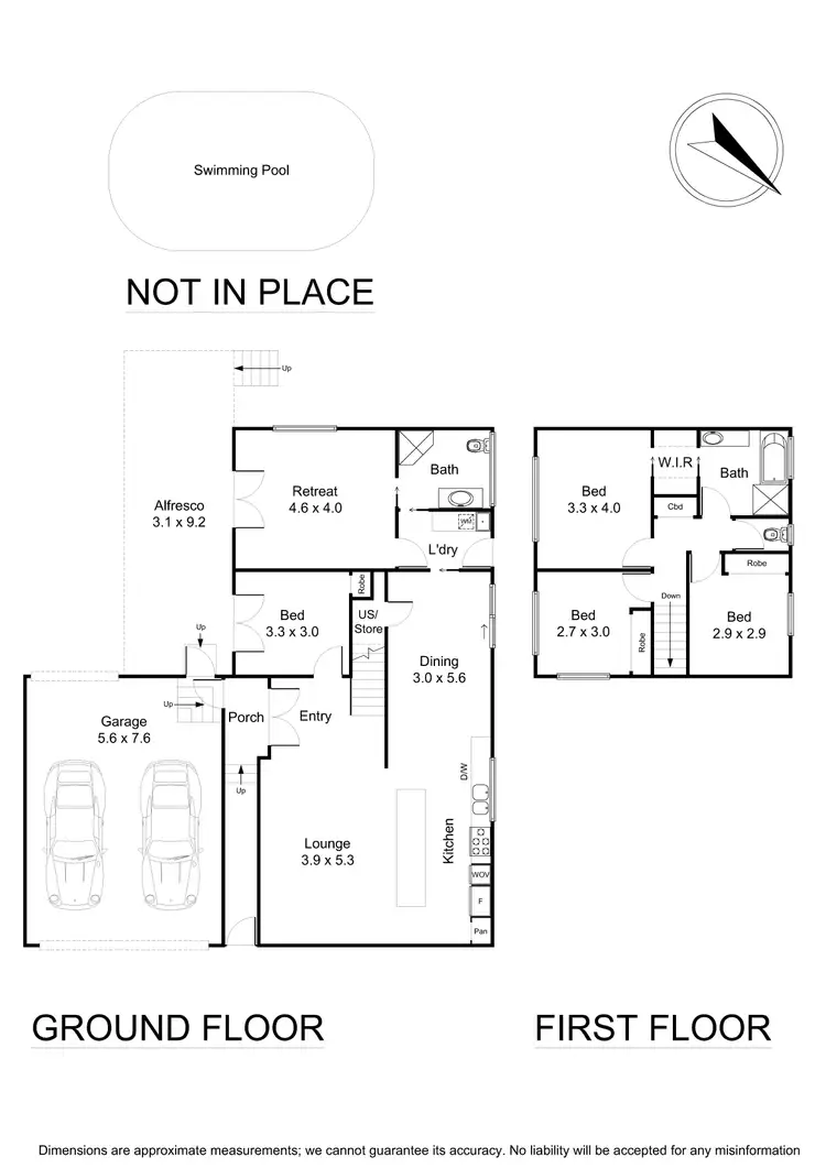 Floorplan of Homely house listing, 18 Baudelaire Avenue, Wantirna VIC 3152