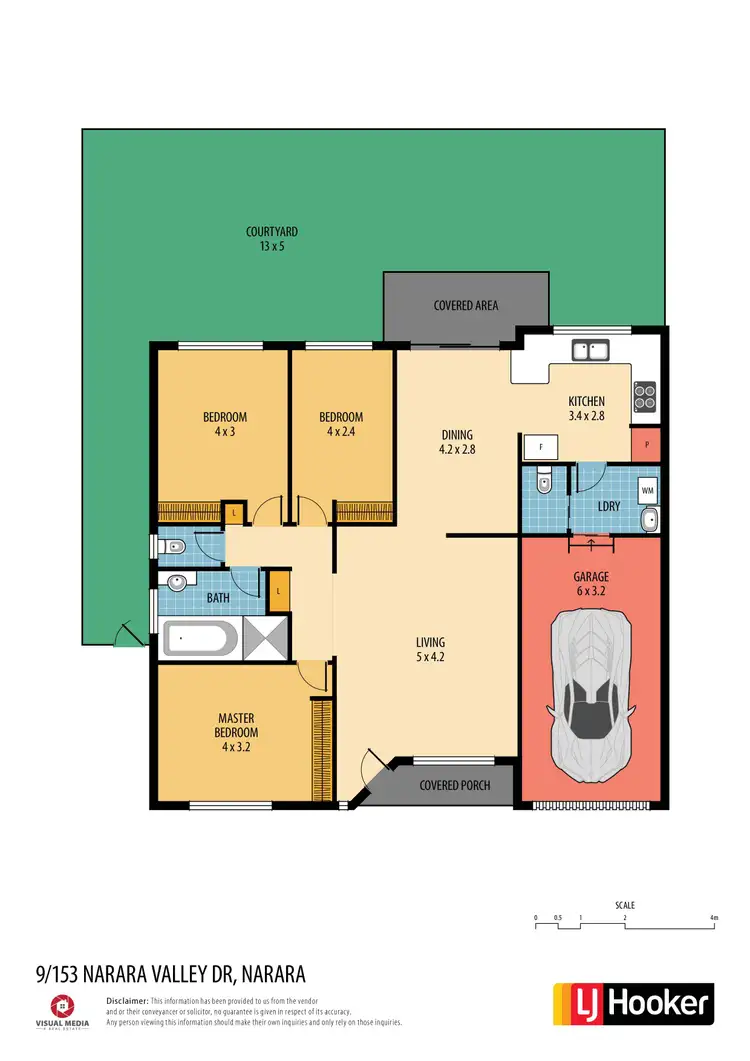 Floorplan of Homely villa listing, 9/153 Narara Valley Drive, Narara NSW 2250