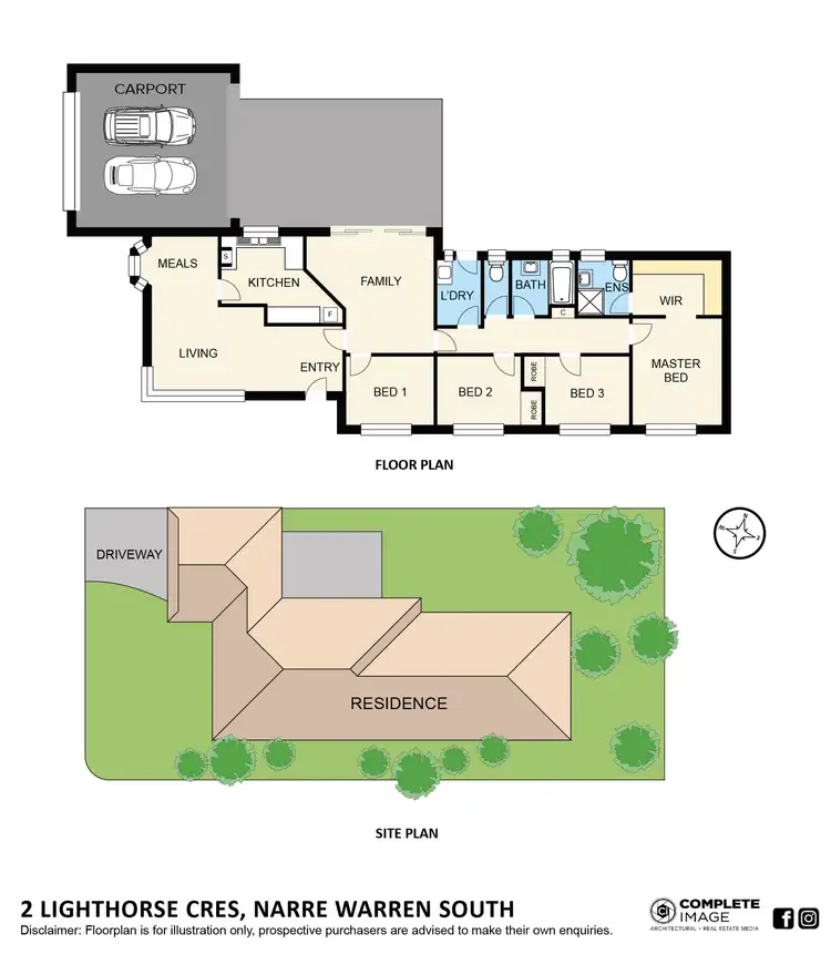 Floorplan of Homely house listing, 2 Lighthorse Crescent, Narre Warren South VIC 3805