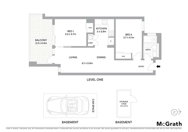 Floorplan of Homely apartment listing, 104/33 James Street, Windsor VIC 3181