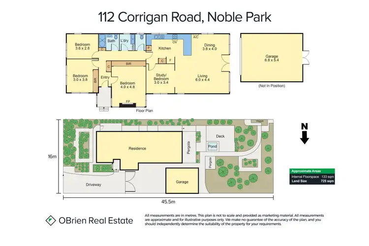 Floorplan of Homely house listing, 112 Corrigan Road, Noble Park VIC 3174