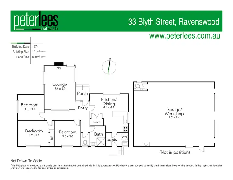 Floorplan of Homely house listing, 33 Blyth Street, Ravenswood TAS 7250