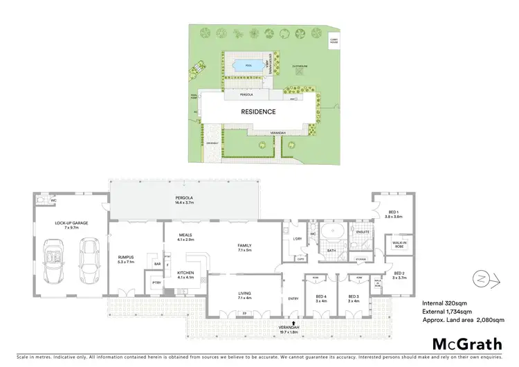 Floorplan of Homely house listing, 17 Fairydale Lane, Mudgee NSW 2850