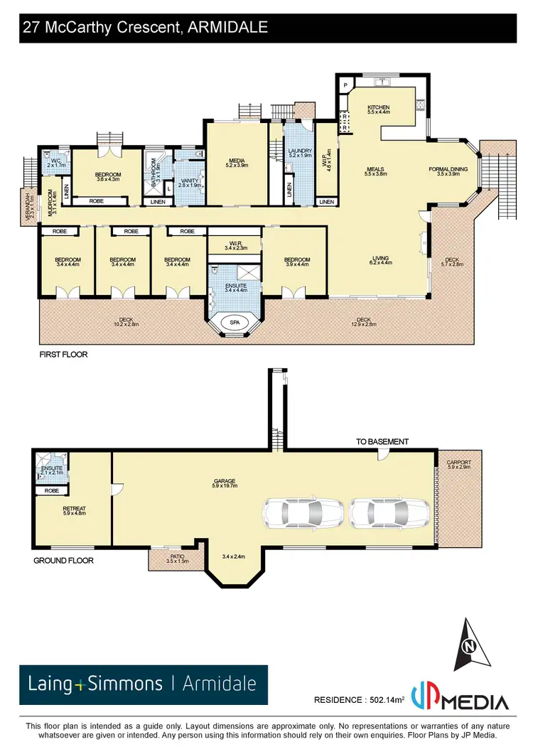 Floorplan of Homely house listing, 27 McCarthy Crescent, Armidale NSW 2350