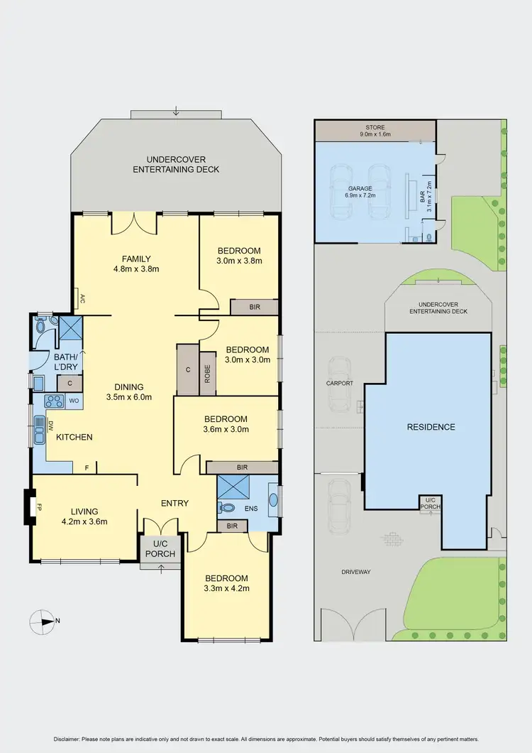 Floorplan of Homely house listing, 21 Ledger Avenue, Fawkner VIC 3060