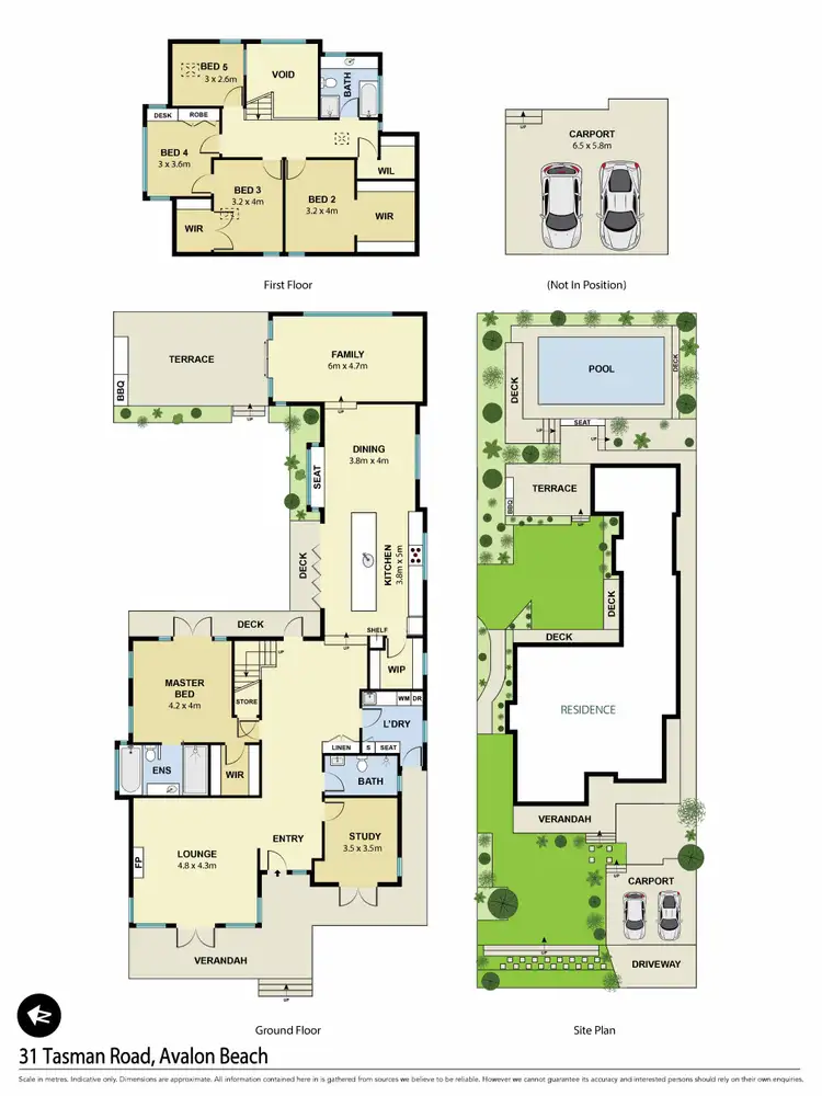 Floorplan of Homely house listing, 31 Tasman Road, Avalon Beach NSW 2107