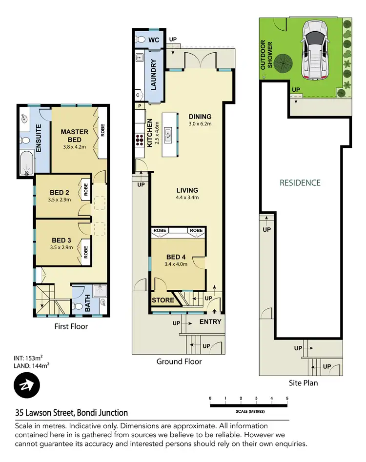 Floorplan of Homely house listing, 35 Lawson Street, Bondi Junction NSW 2022