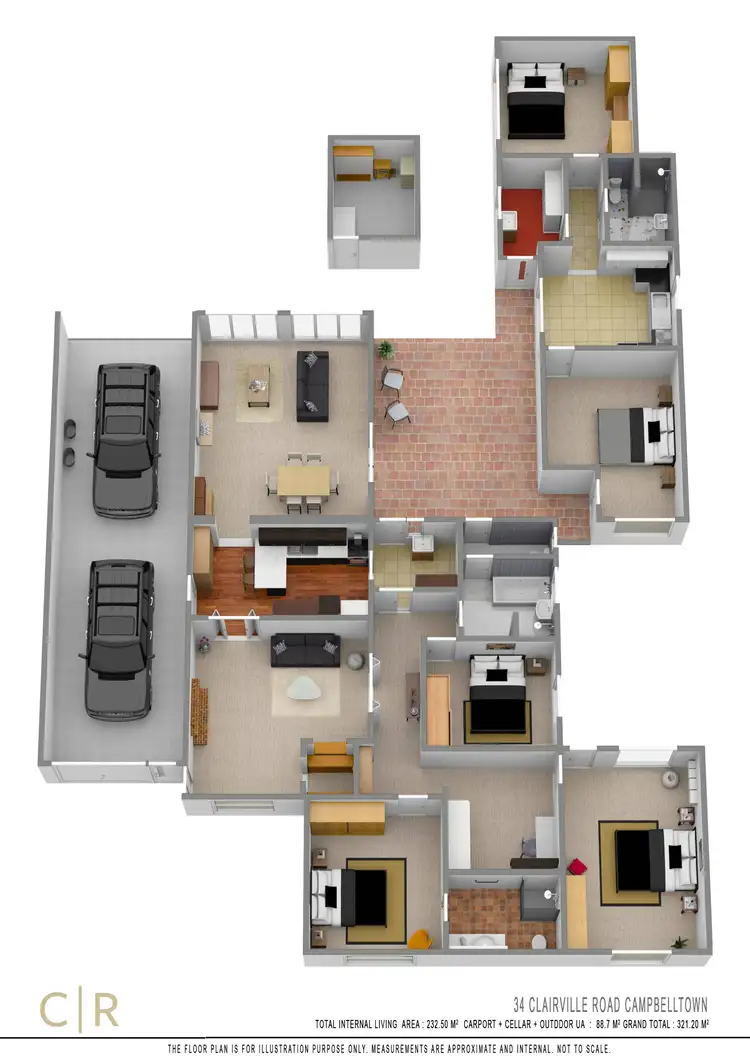 Floorplan of Homely house listing, 34 Clairville Road, Campbelltown SA 5074