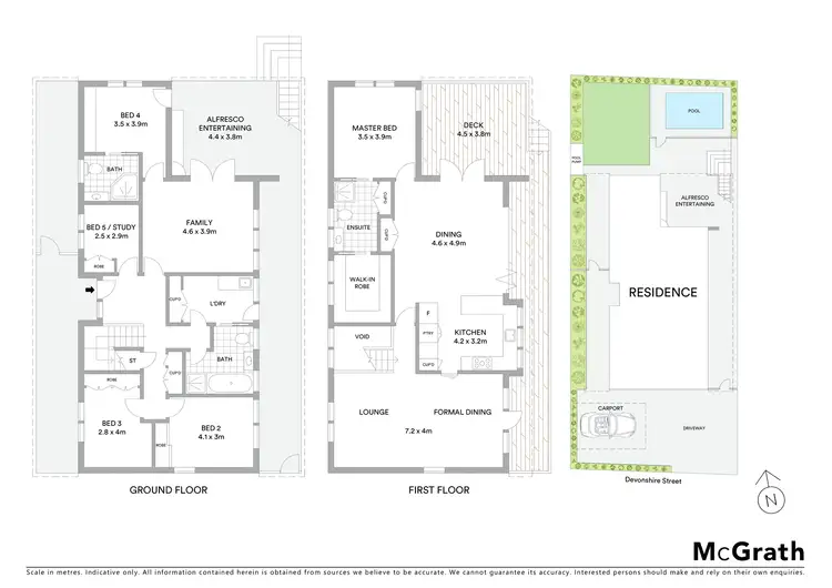 Floorplan of Homely house listing, 42 Devonshire Street, Crows Nest NSW 2065