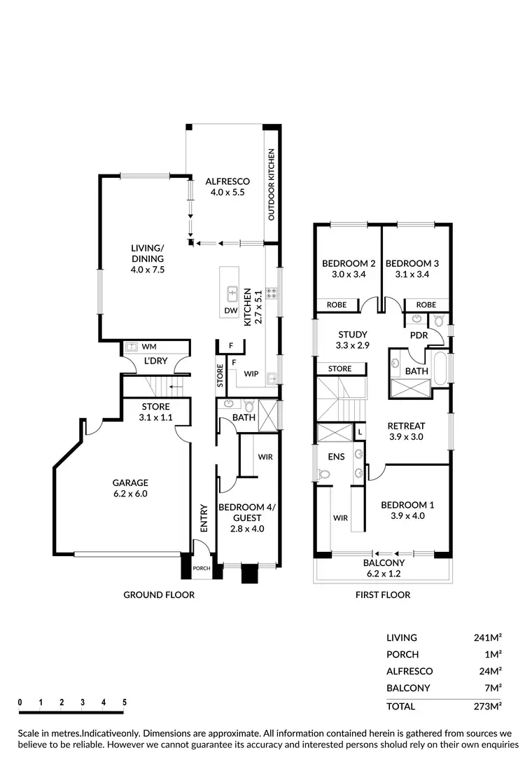 Floorplan of Homely house listing, 5A Connolly Court, Rostrevor SA 5073