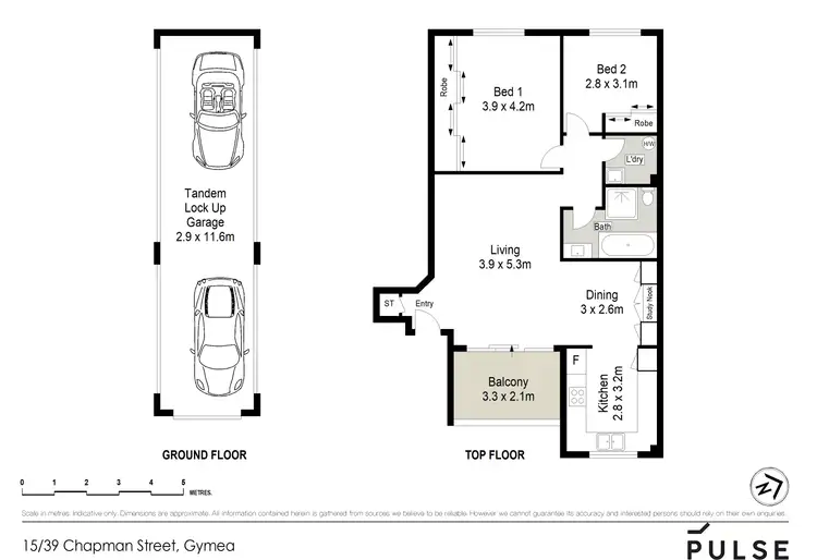 Floorplan of Homely apartment listing, 15/39 Chapman Street, Gymea NSW 2227