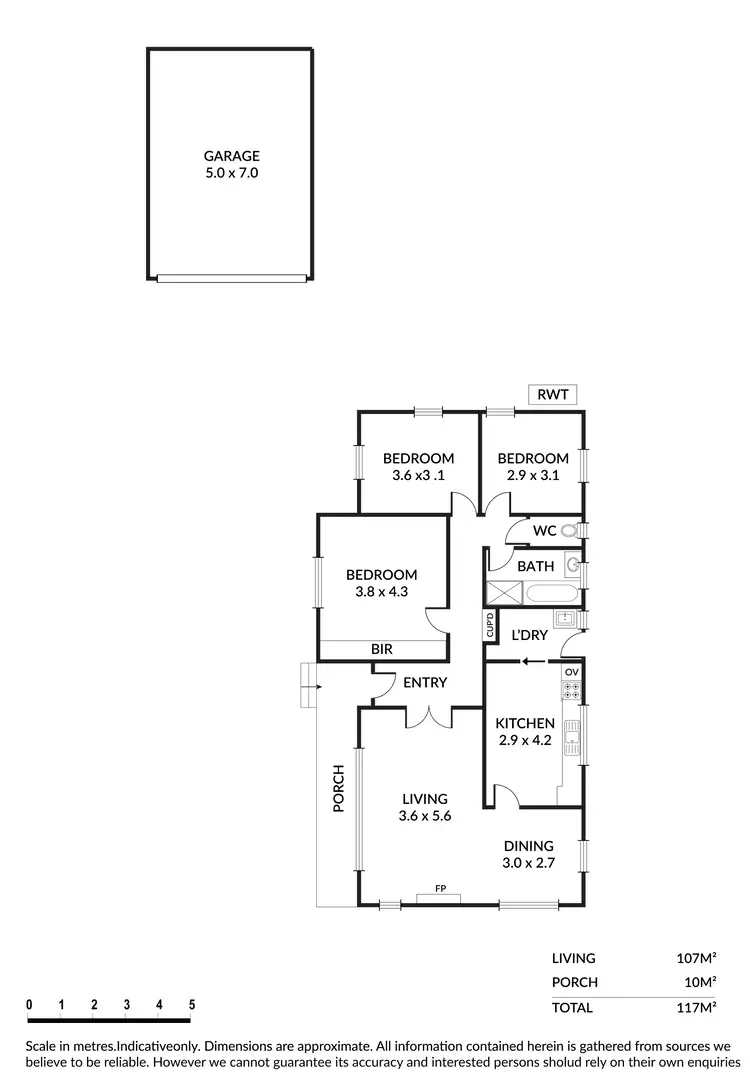 Floorplan of Homely house listing, 7 Alma Road, Fullarton SA 5063