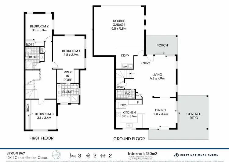 Floorplan of Homely house listing, 10/11 Constellation Close, Byron Bay NSW 2481