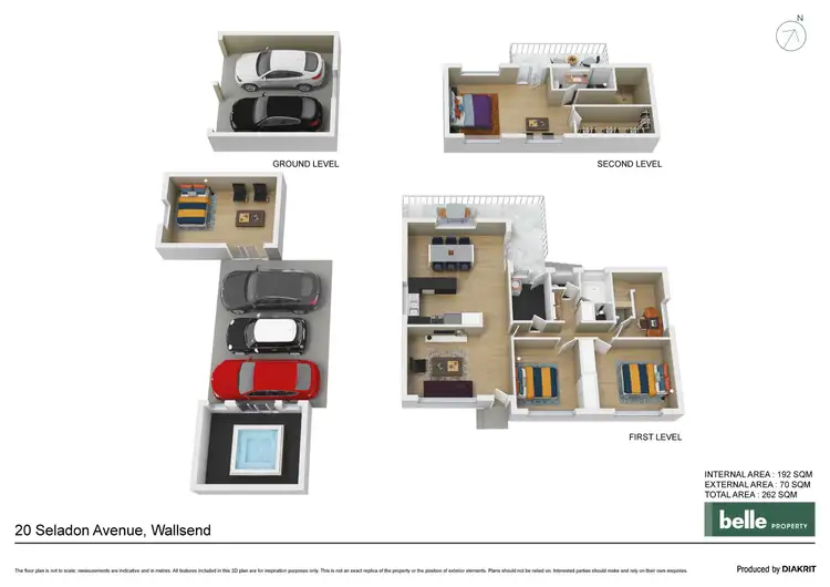 Floorplan of Homely house listing, 20 Seladon Avenue, Wallsend NSW 2287