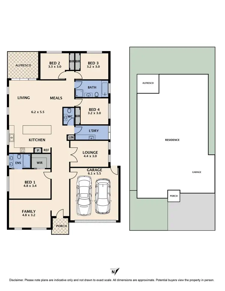 Floorplan of Homely house listing, 3 Bangalore Way, Mickleham VIC 3064