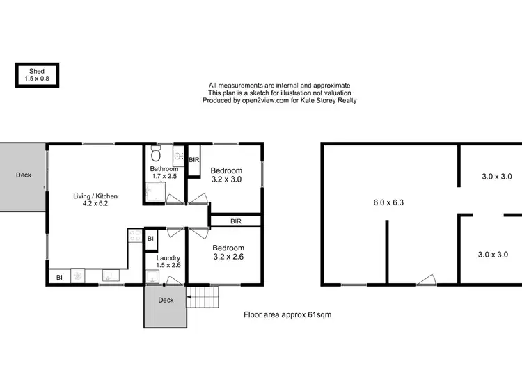 Floorplan of Homely house listing, 12 Broom Street, Primrose Sands TAS 7173