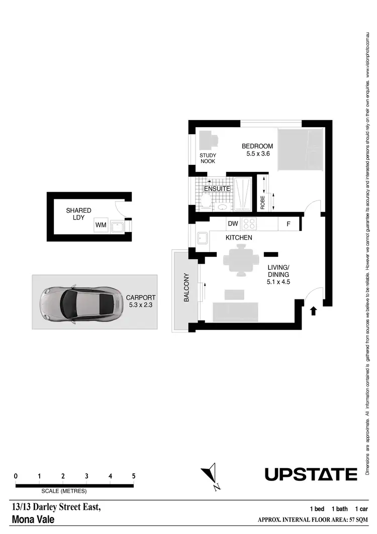 Floorplan of Homely unit listing, 13/13 Darley Street East, Mona Vale NSW 2103
