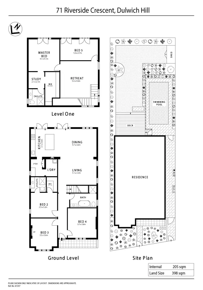 Floorplan of Homely house listing, 71 Riverside Crescent, Dulwich Hill NSW 2203