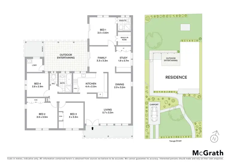 Floorplan of Homely house listing, 10 Yaruga Street, Bateau Bay NSW 2261