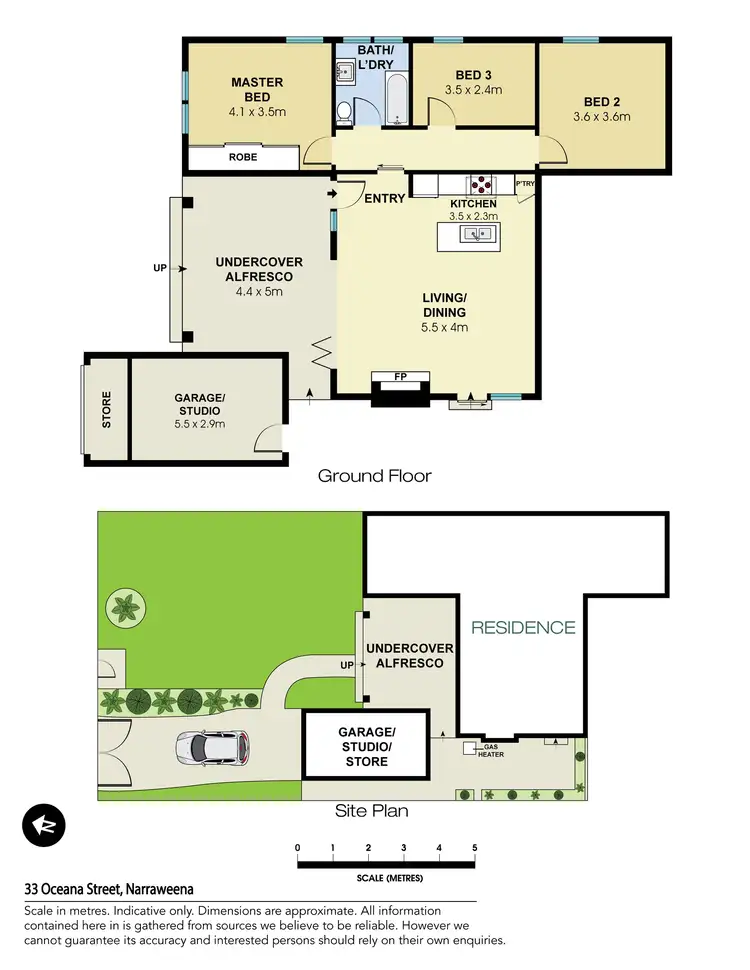 Floorplan of Homely house listing, 33 Oceana Street, Narraweena NSW 2099
