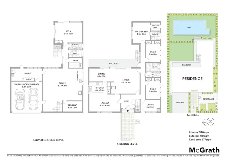 Floorplan of Homely house listing, 19 Fernhill Drive, Highton VIC 3216