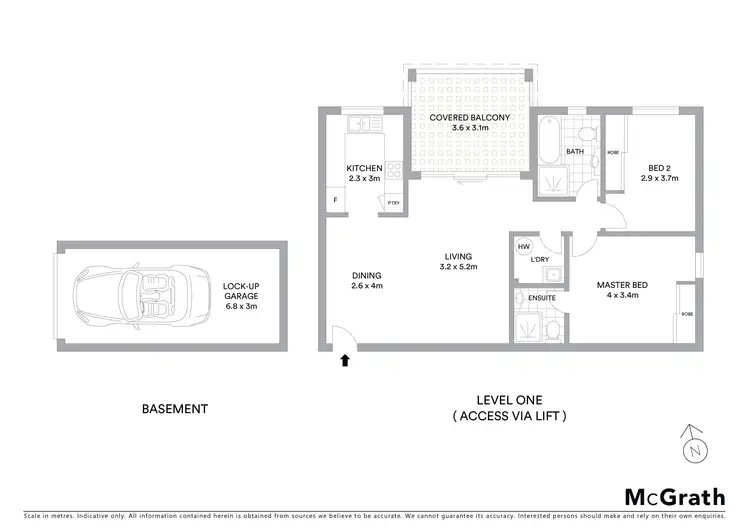 Floorplan of Homely unit listing, 7/52-54 Banks Street, Monterey NSW 2217