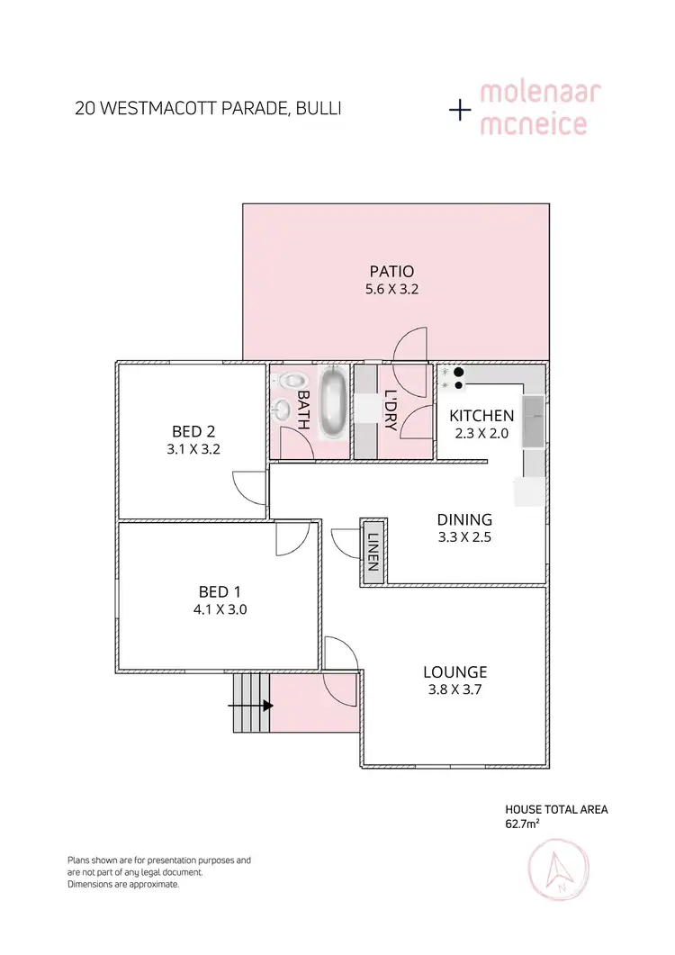 Floorplan of Homely house listing, 20 Westmacott Parade, Bulli NSW 2516