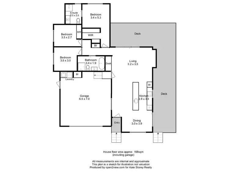 Floorplan of Homely house listing, 6 Eastaugh Street, Dodges Ferry TAS 7173