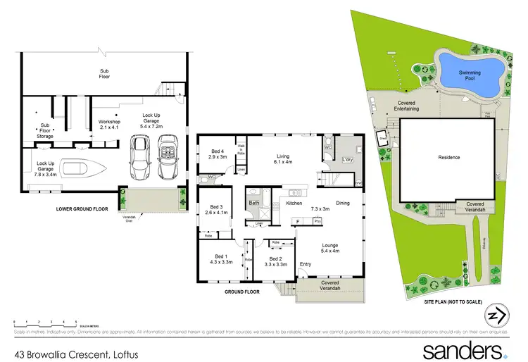 Floorplan of Homely house listing, 43 Browallia Crescent, Loftus NSW 2232