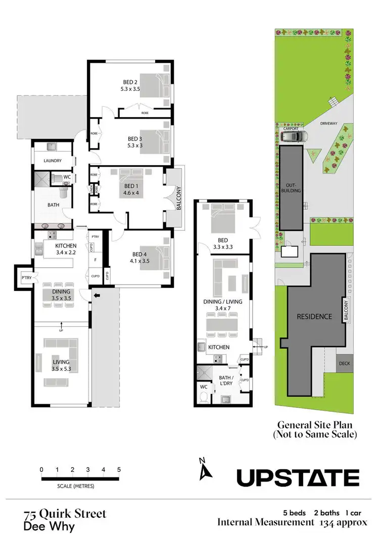 Floorplan of Homely house listing, 75 Quirk Street, Dee Why NSW 2099