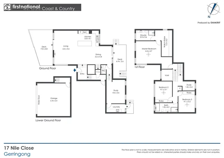 Floorplan of Homely house listing, 17 Nile Close, Gerringong NSW 2534