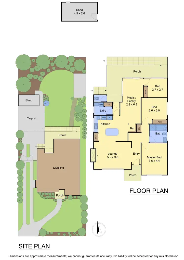 Floorplan of Homely house listing, 322 Grimshaw Street, Watsonia North VIC 3087